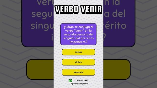 1415 Verbo Venir - Desentrañando los Secretos del Verbo 'Venir': Usos, Conjugación y Expresiones" смотреть онлайн