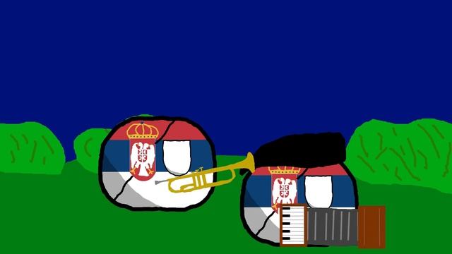 Serbia Strong/Countryballs