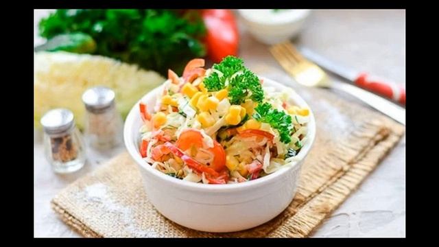 Салат для похудения: актуально в перерывах между застольями и праздниками смотреть онлайн