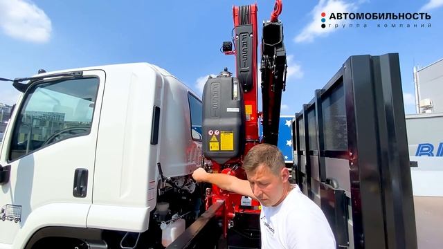 КМУ FASSI F95 на базе ISUZU FSR34 - Итальянское качество - Почему стоит купить FASSI?
