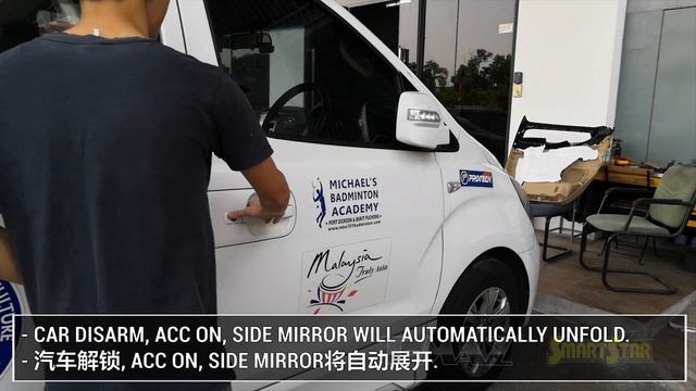 Hyundai Grand Starex_Side Mirror Auto Fold_Plug & Play + How To Install смотреть онлайн