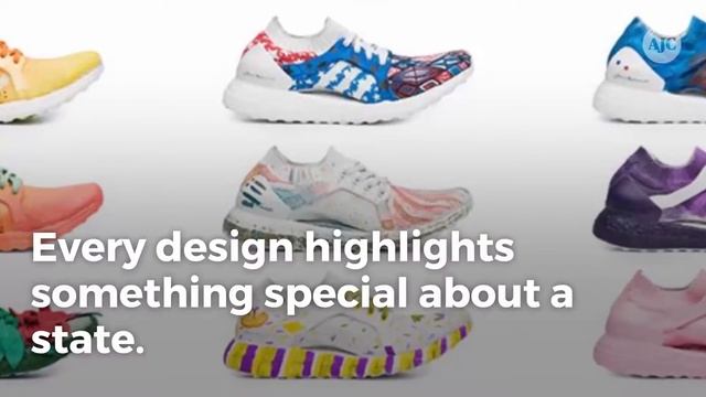 See Adidas' Georgia-themed sneaker смотреть онлайн