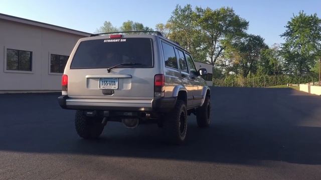 Jeep Cherokee Xj With Borla Exhaust смотреть онлайн