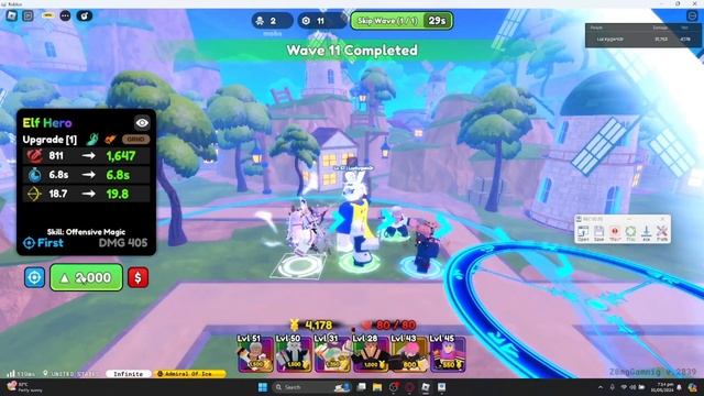 The BEST AFK Gem/Reroll Method In Roblox Anime Defenders смотреть онлайн