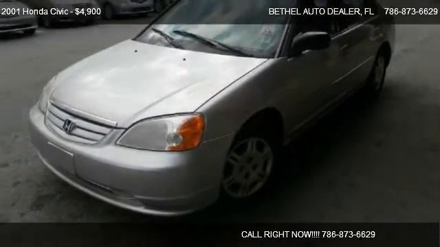 2001 Honda Civic LX sedan - for sale in MIAMI, FL 33186 смотреть онлайн