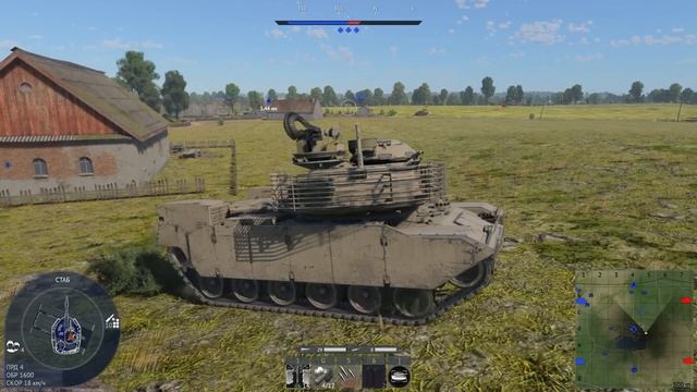 ТАЧКА НА ПРОКАЧКУ M60 AMBT в War Thunder