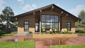 Видеообзор дома из бруса.