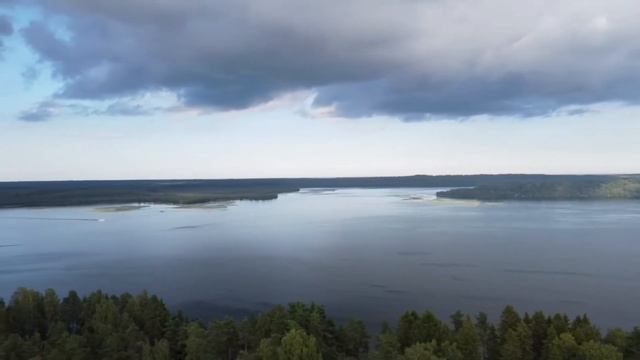 Mavic Mini Beautiful Northern Lake Russia смотреть онлайн
