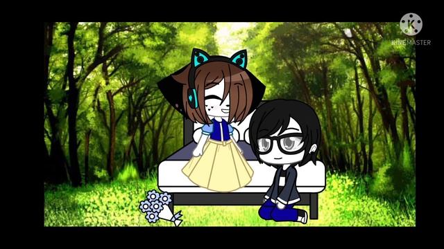 {Gacha Club} Белоснежка и семь гномов - (1937) Принц поцеловал Белоснежку любовь приодалело закляти смотреть онлайн