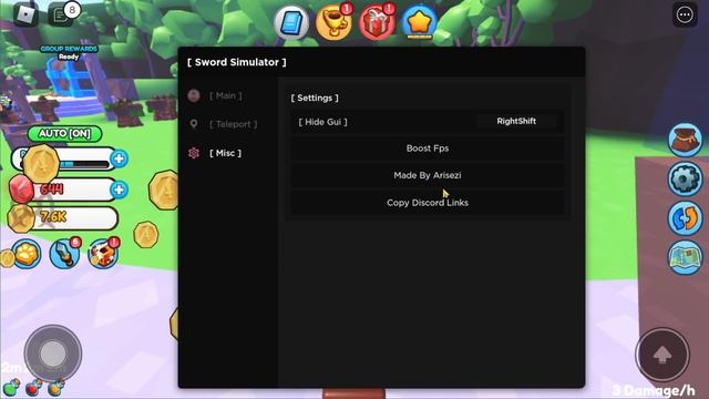 SWORD SIMULATOR Script Mobile AUTO FARM & MORE смотреть онлайн
