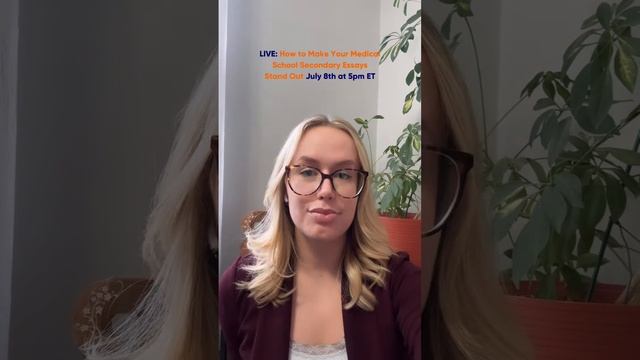 5 Most common Medical School Secondary Essay Prompts смотреть онлайн