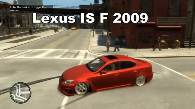 Lexus IS F 2009 - GTA IV смотреть онлайн
