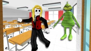 Побег из Школы Гринча! Обби