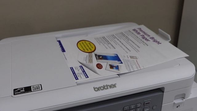 Brother MFC-J4335 Scanning ADF to PDF ! смотреть онлайн