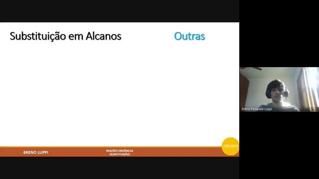 Aula 12 - Química III - Reações Orgânicas (Substituição em Alifáticos) смотреть онлайн