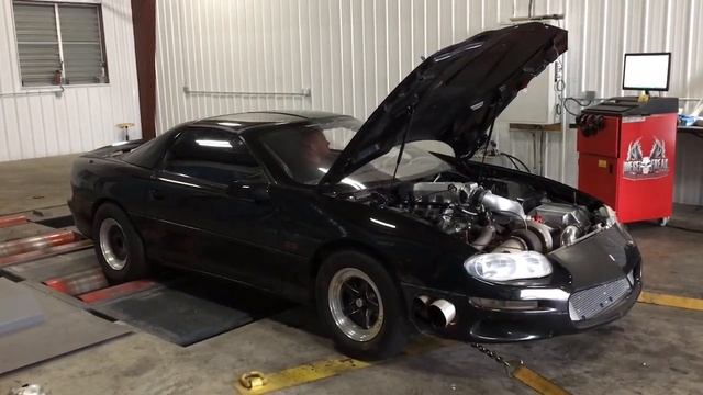 1,350whp 388 lsnext camaro turbo 88mm FI baddest garage built street car ms3 evo Ljms btr fti ptc смотреть онлайн