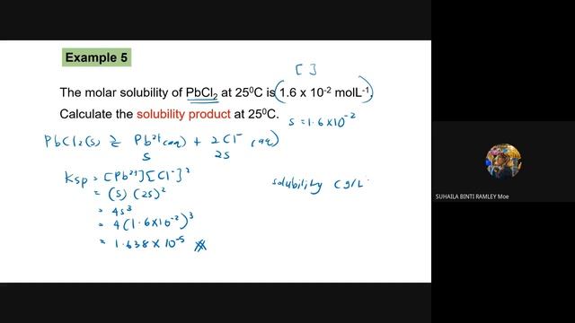 SK015 Subtopic 7.3 Solubility Equilibria смотреть онлайн