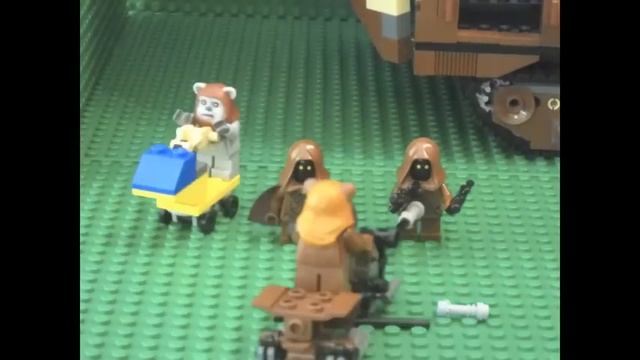 Lego Star Wars Jawas vs Ewoks 2 смотреть онлайн