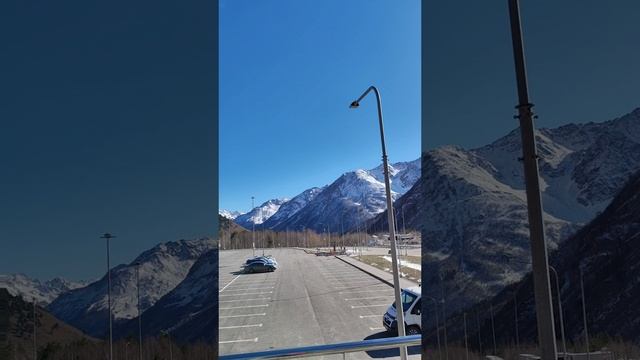 Парковка возле Эльбруса 🚗🏔️ смотреть онлайн