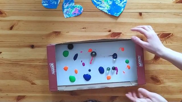 Игры с красками рисование шариками смотреть онлайн