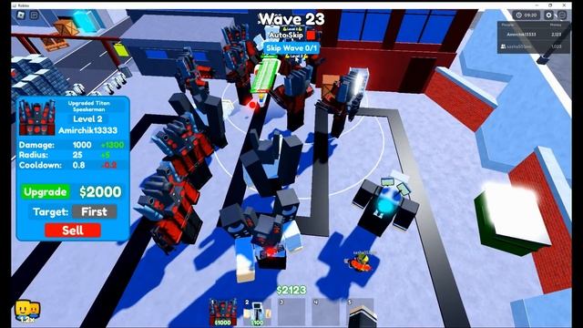 проходим hard только за титанов в toilte tower defens смотреть онлайн