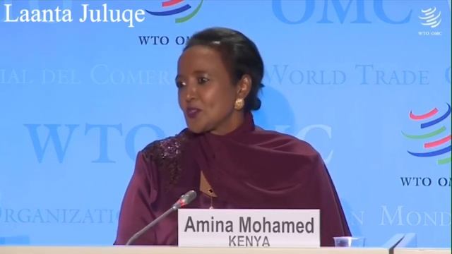 Kenya’s nominee Amina Mohamed interview for the post of WTO Director-General смотреть онлайн