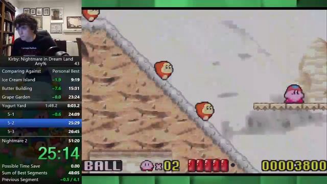 Kirby: Nightmare in Dream Land - Any% in 48:55 смотреть онлайн