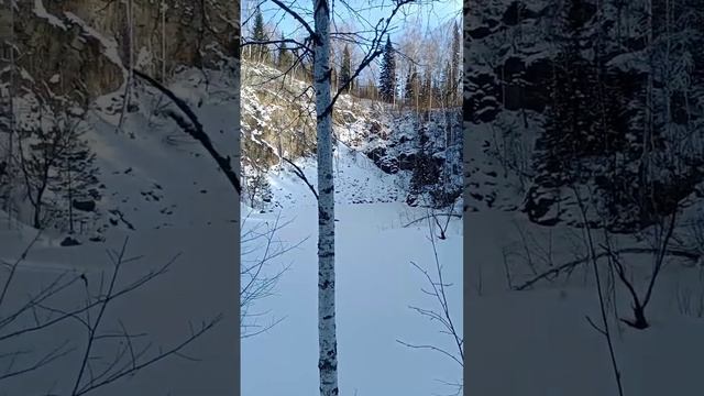 Лесное озеро 🌲🌲🌲 #зима #сибирь #тайга #лес #лесной #бушкрафт #декабрь #морозы #озеро #тельбес #скал смотреть онлайн