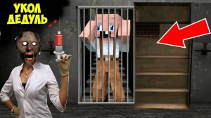 БАБКА ГРЕННИ СТАЛА МЕДСЕСТРОЙ И ПОСАДИЛА ДЕДА В ТЮРЬМУ В МАЙНКРАФТ ТРОЛЛИНГ ЛОВУШКА GRANNY 100%