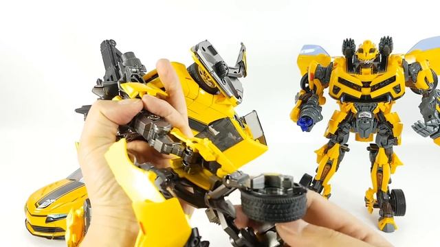 Transformers Movie 1 2 4 Big Scale Bumblebee Camaro Car Robot Toys смотреть онлайн