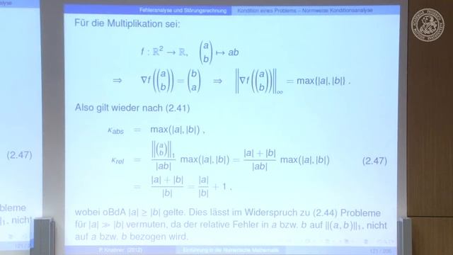 Einführung in die Numerische Mathematik - Vorlesung 3 - 20121022 смотреть онлайн