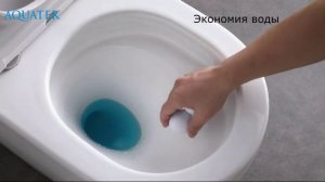 Как работает смыв унитаза ТОРНАДО - 100% смыв, без брызг и выплескивания воды. Тестируем смыв.