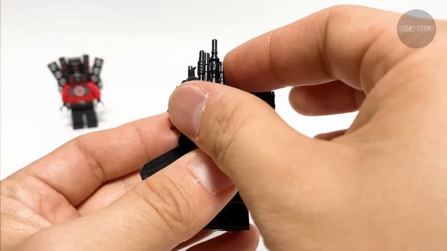 LEGO Skibidi Toilet | Upgraded Titan Cameraman | Titan Speakerman | Titan TV Man Lego Minifigures смотреть онлайн