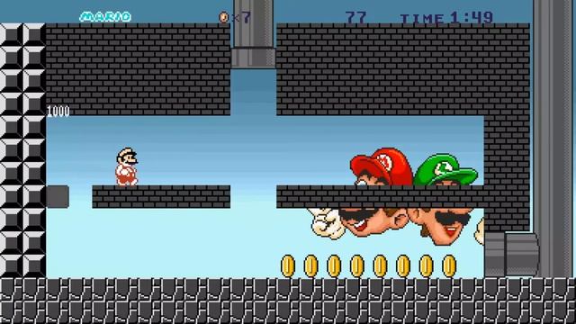 What if Super Mario Land Had New Super Mario bros 3 Power Up and level up mario Remake 76?