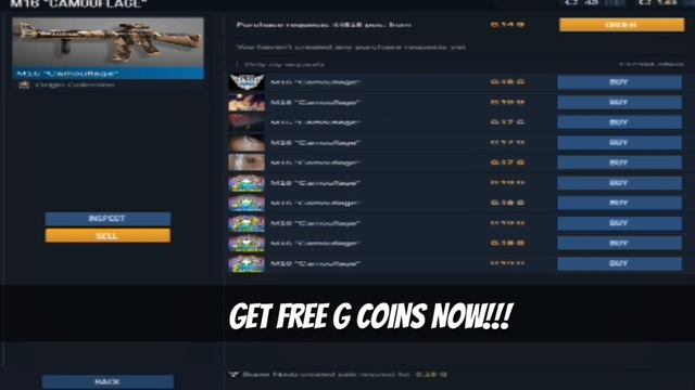 How to get FREE G-COINS & GUN SKINS | Standoff 2 смотреть онлайн