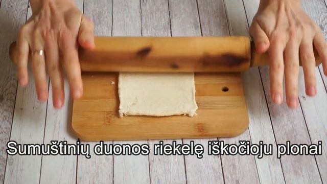 Greitos bandelės iš sumuštinių duonos | Bandelės su obuolių įdaru | Kaip greitai pagaminti bandeles смотреть онлайн