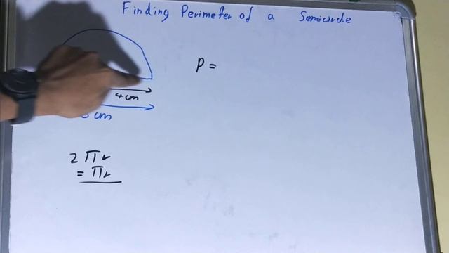 How to find perimeter of a semicircle|Find perimeter of a semicircle|Semicircle perimeter formula смотреть онлайн