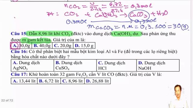 Đề thi Hóa Học 9 kì 1 -Đề 17 /tmttuan смотреть онлайн