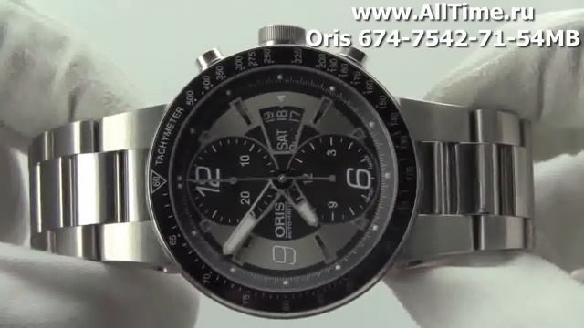 Мужские наручные швейцарские часы Oris 674-7542-71-54MB смотреть онлайн