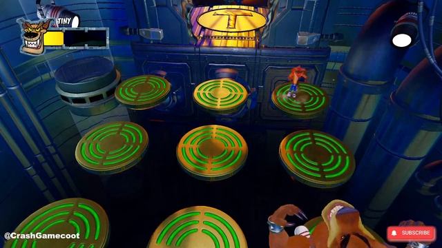 Crash Bandicoot 2: Cortex Strikes Back | Tiny Tiger (N'Sane Trilogy) смотреть онлайн