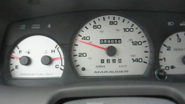 '03 Mercury Marauder...bone stock...89k miles...0-60... смотреть онлайн