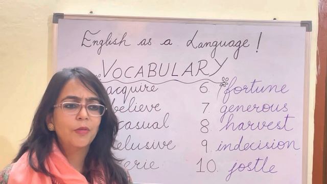 English Vocabulary with correct pronunciation (Part-2) | By Supriya Kaushal смотреть онлайн