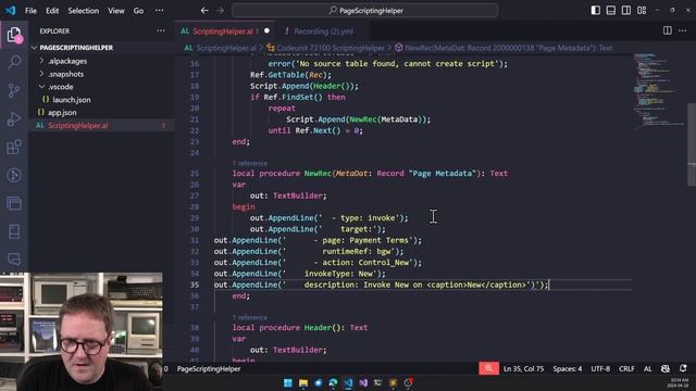 Hacking the new Page Scripting Tool in AL and Business Central смотреть онлайн