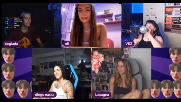 LASAGNA SI D*NUDA IN LIVE!