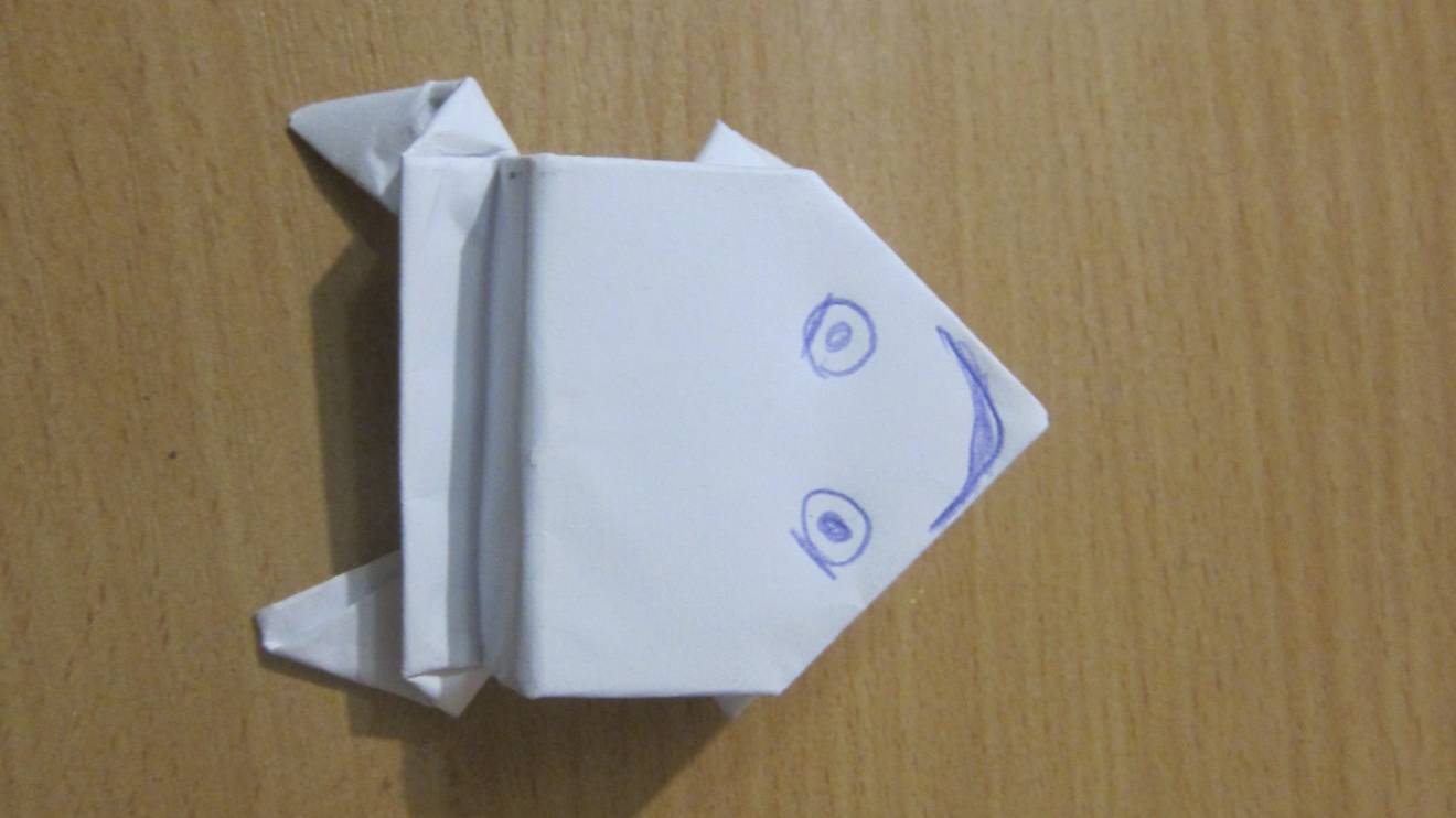 Как сделать прыгающую лягушку из бумаги ? смотреть онлайн