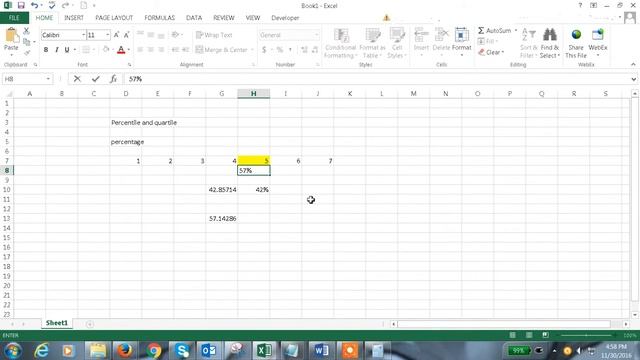 Excel 2013 Tutorial#45 Percentile,Quartile Functions in Excel 2013 смотреть онлайн