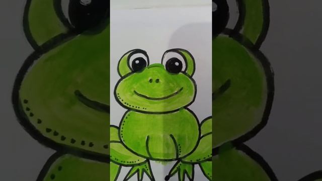 🐸cute little baby frog🐸 смотреть онлайн