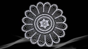 Салфетка "Ромашка". Часть 2