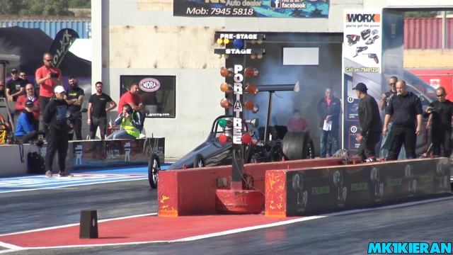 13B 2-Rotor Dragster Runs It's FIRST 6!! смотреть онлайн