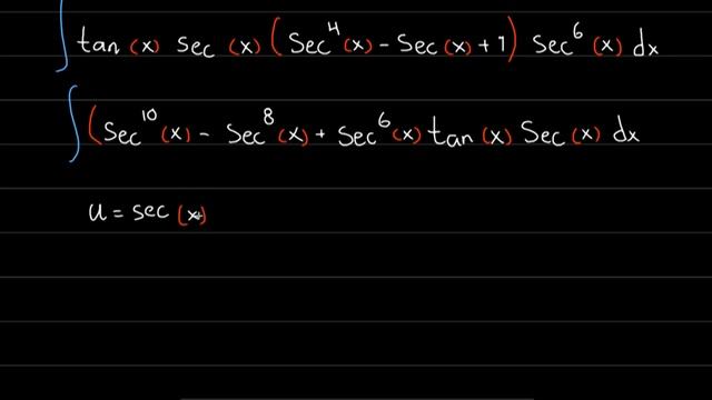 Tan^5 x Sec^7 x dx | Integral ✅ смотреть онлайн